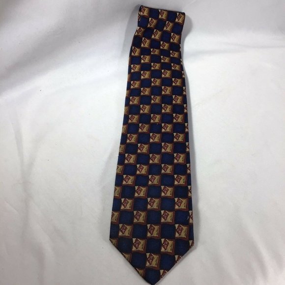 McDonalds Manager Neck Tie Crest Golden Arches Logo Vintage - Picture 4 of 7